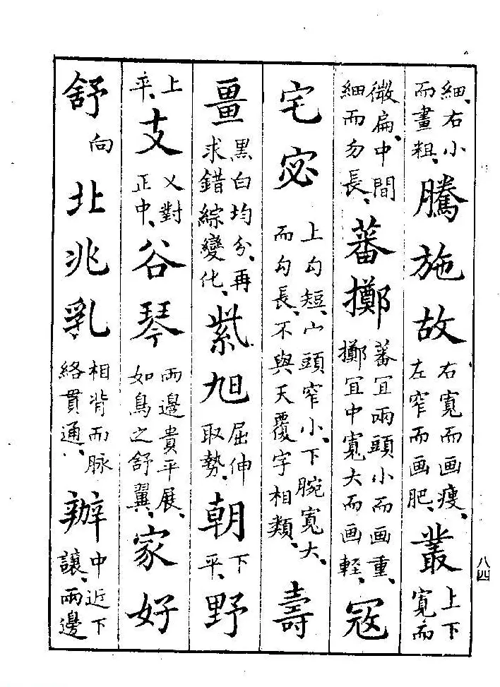 清代著名书法家蒋和《习字秘诀》 | 书法字帖范本