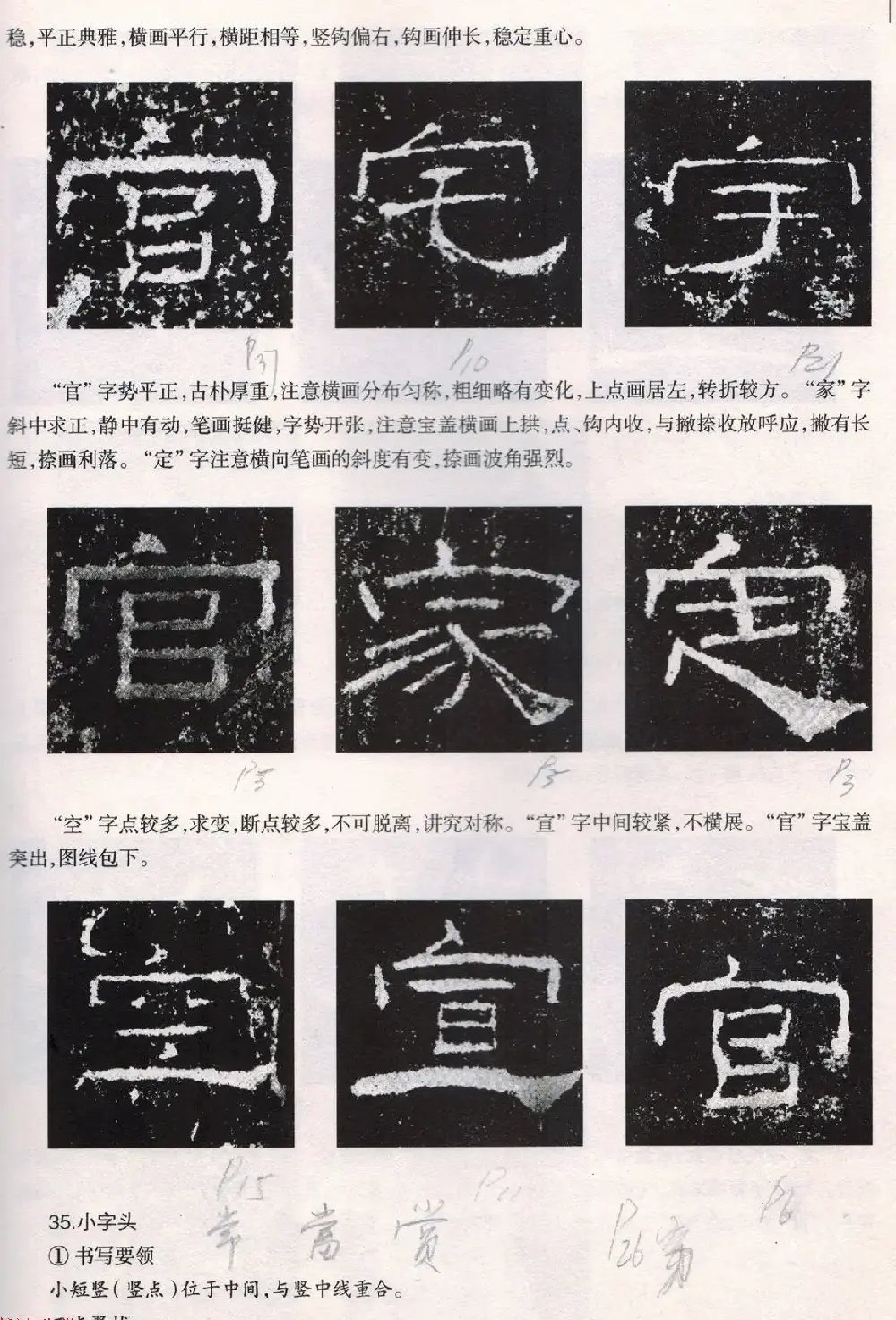 书法教程《礼器碑技法--偏旁部首》 | 书法字帖范本