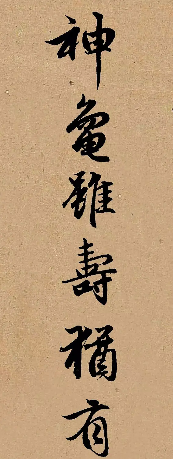 手机字帖：赵孟頫行书集字《龟虽寿》 | 书法作品欣赏