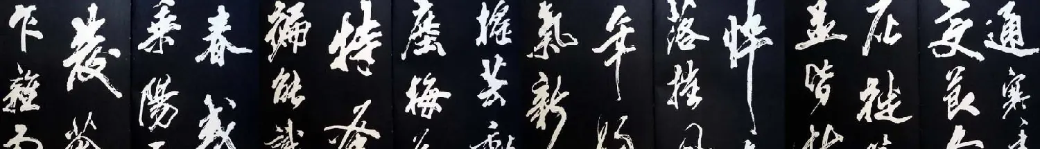 米芾书法欣赏梅花赋两种 | 毛笔书法作品