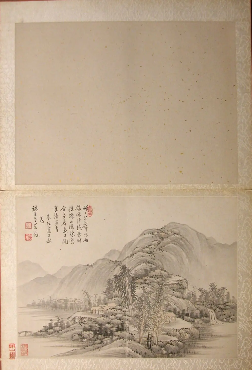 精品字画《清初八大家山水集景冊》 | 传世书法作品赏析