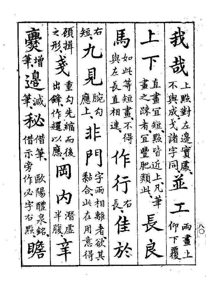 清代著名书法家蒋和《习字秘诀》 | 书法字帖范本