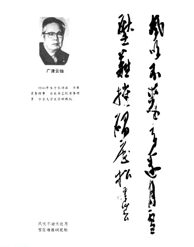 中日书法百家墨迹精华-日本书家作品 | 软笔字帖范本
