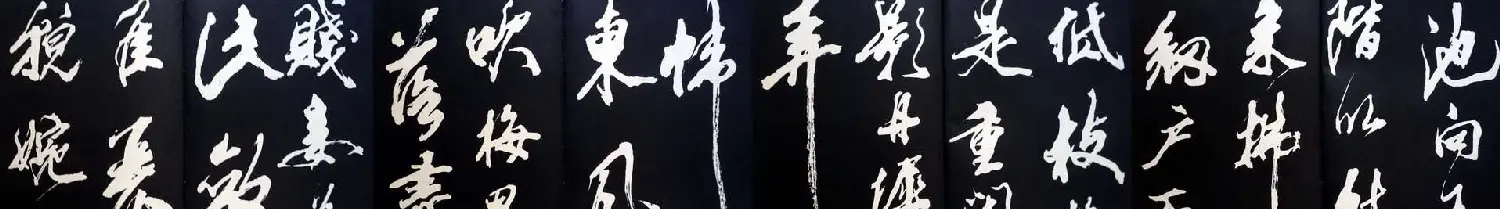 米芾书法欣赏梅花赋两种 | 毛笔书法作品