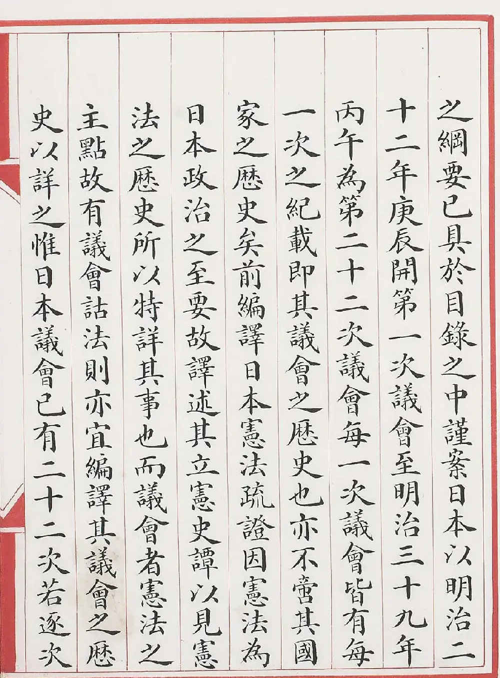 清代小楷钞本《政治丛书提要》 | 书法字帖范本