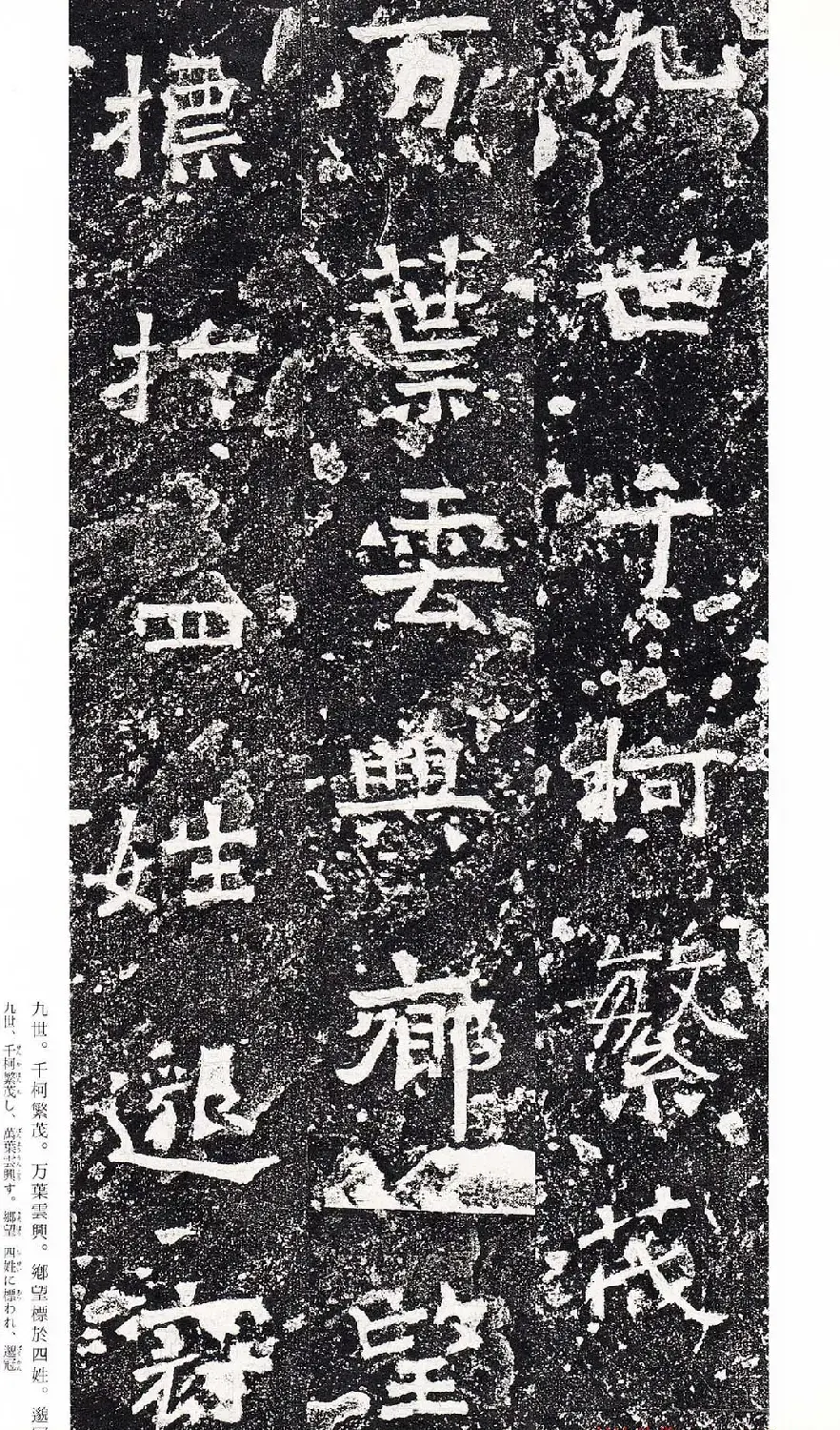 南朝书法拓本《爨龙颜碑》 | 墓志塔铭