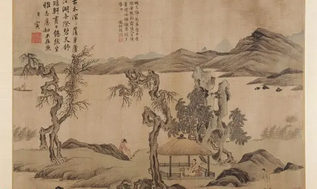 文徵明题跋《唐寅山水八段卷》美国大都会博物馆藏 | 传世书法作品鉴赏