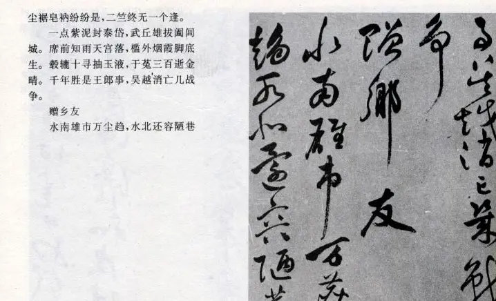 祝允明草书欣赏《闲居秋日诗卷》 | 名家书法作品精选