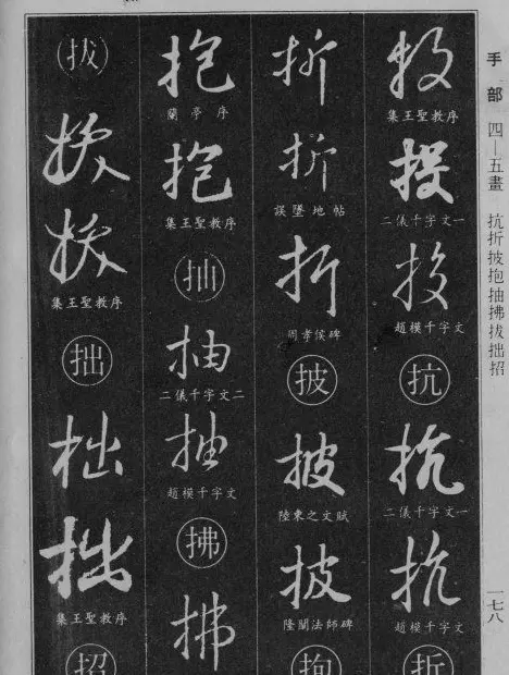 《中国行书字典》.pdf | 字帖临摹范本