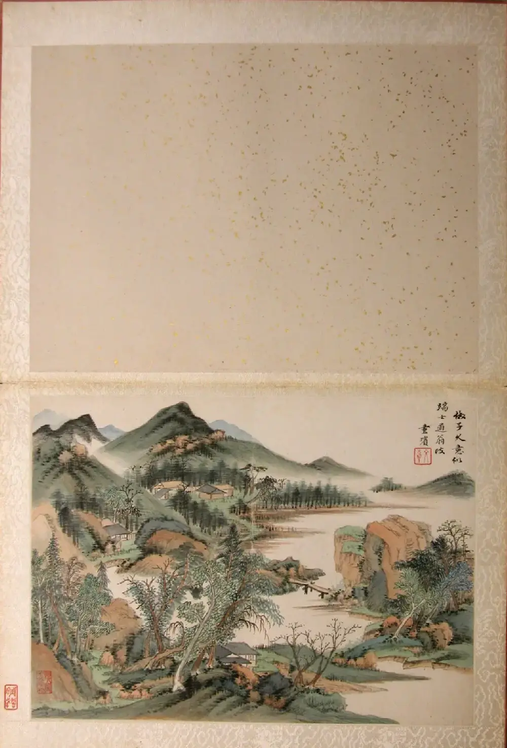 精品字画《清初八大家山水集景冊》 | 传世书法作品赏析