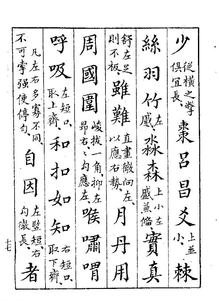 清代著名书法家蒋和《习字秘诀》 | 书法字帖范本