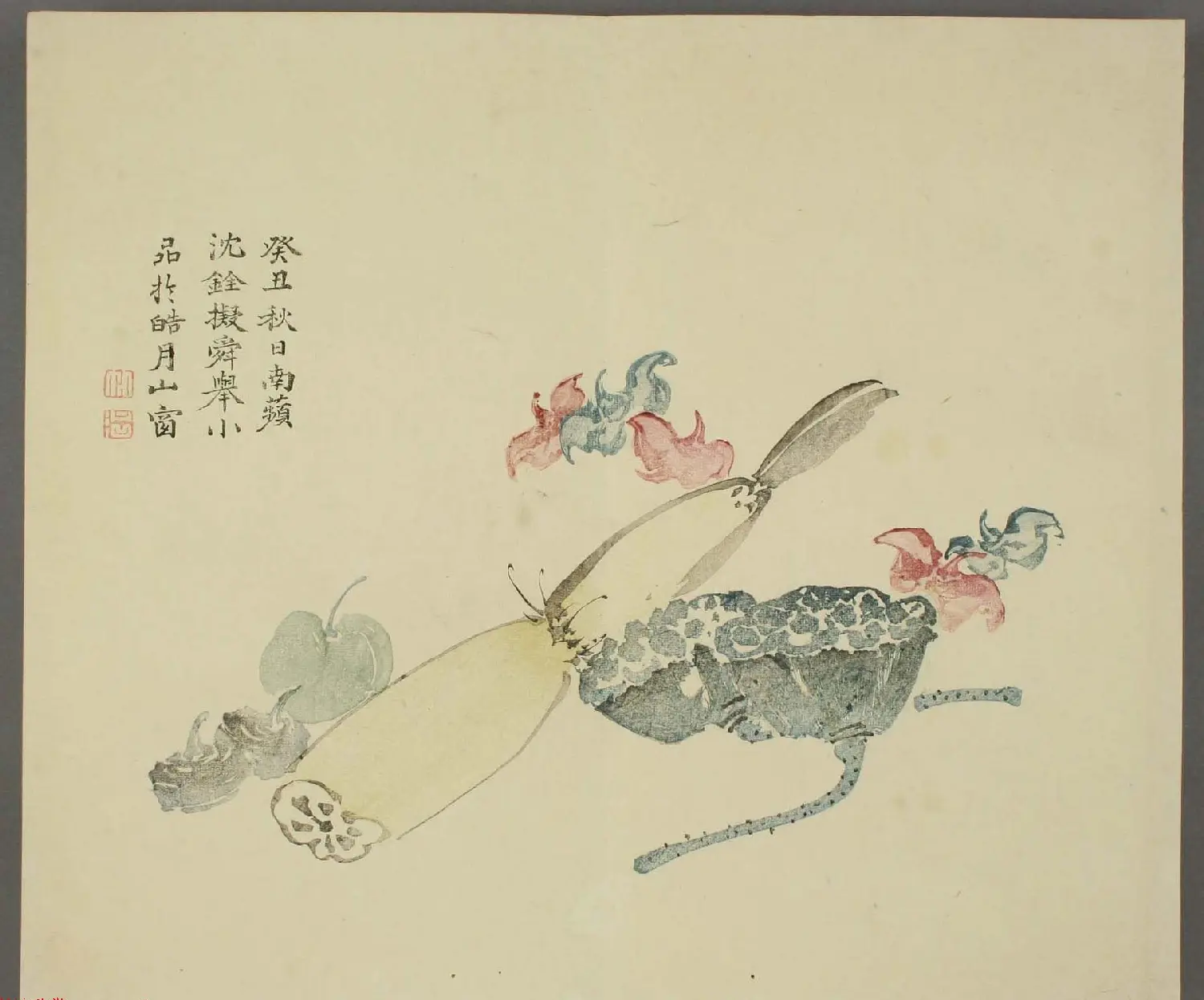 日本竹洞花鸟画欣赏《融斋画谱》 | 书法字帖范本