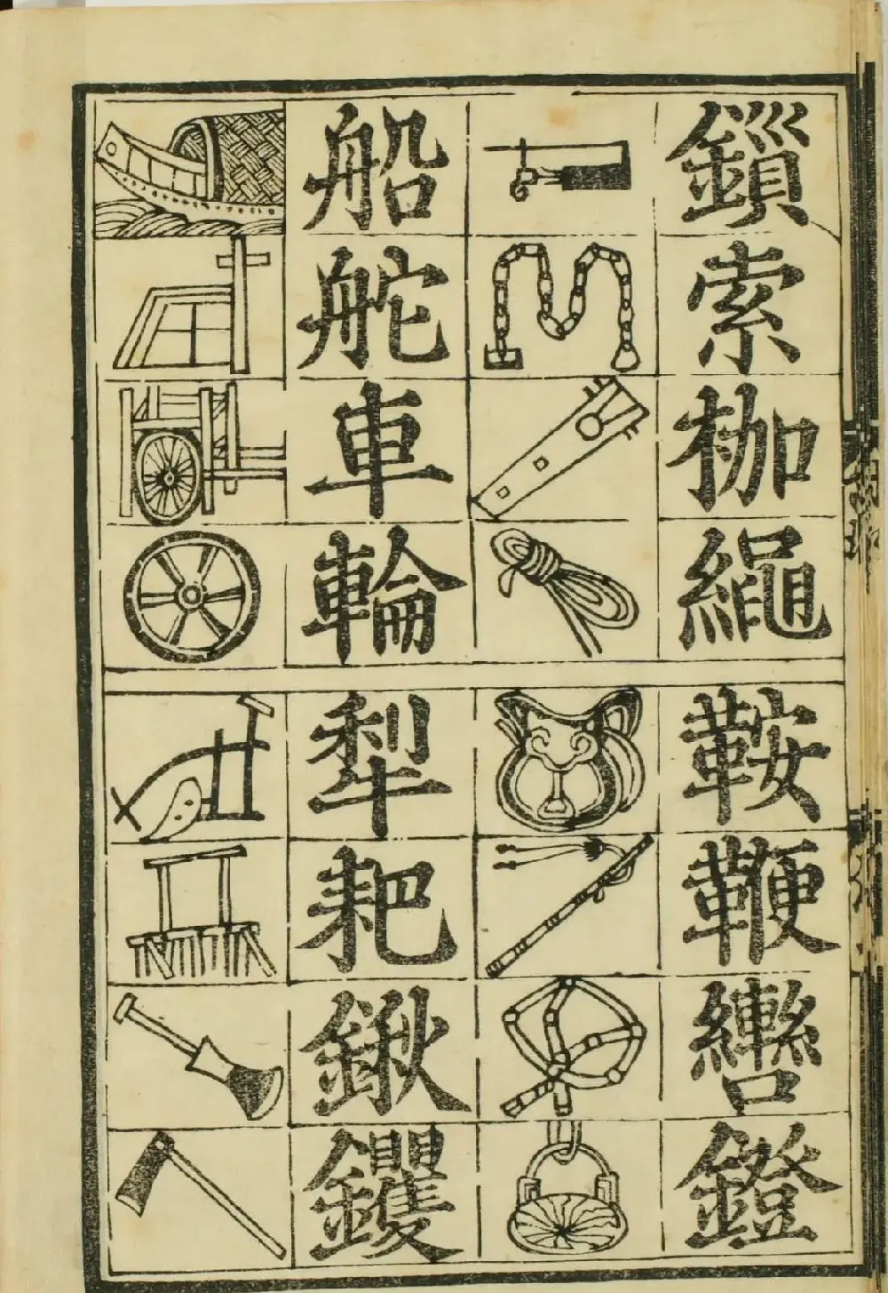 儿童启蒙识字读本《对相四言杂字》 | 毛笔字帖范本