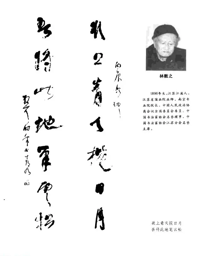 中日书法百家墨迹精华-中国书家作品 | 软笔字帖范本