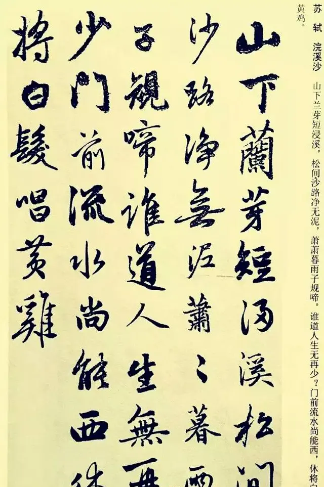 元代赵孟頫行书集字宋词二十首 | 书法名家作品欣赏