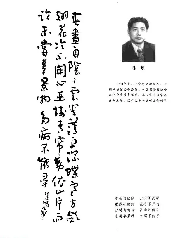 中日书法百家墨迹精华-中国书家作品 | 软笔字帖范本