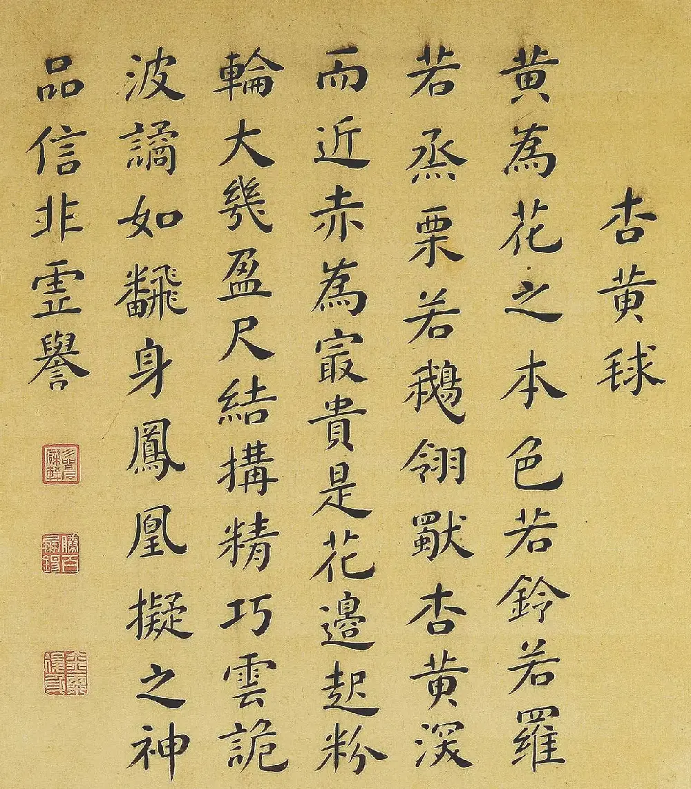 清代书法家湛畗书《菊谱》册页 | 传世书法作品精选