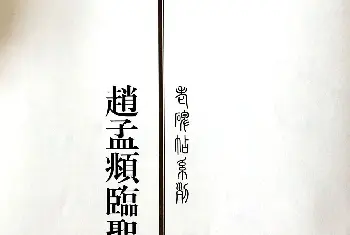 书法名家作品鉴赏 | 赵孟頫六十岁书法《临圣教序》高清彩版