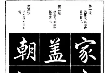 毛笔字帖范本 | 赵孟頫楷书间架结构九十二法.pdf